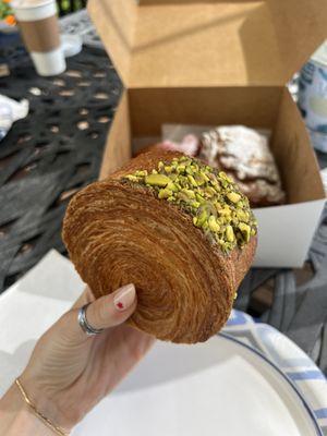 Pistachio Roll - had a nice amount of filling and was crispy yet soft on the inside