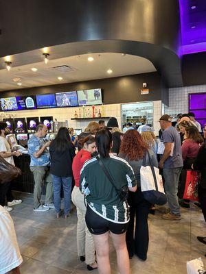 Grand opening of Taco Bell cantina