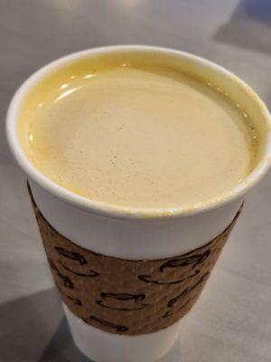 $4.49 for hot 16 oz tumeric latte 1/26/23