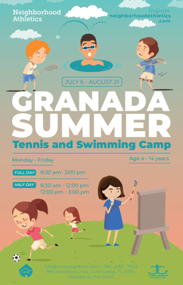 Swimming and Tennis Summer Camp