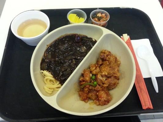 Jajangmyun and ganppongi