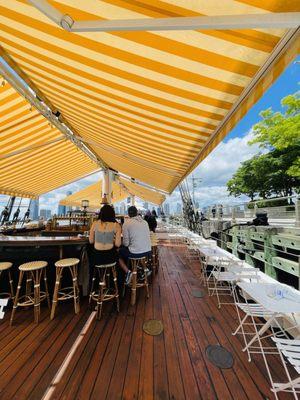 Beautiful bar seating