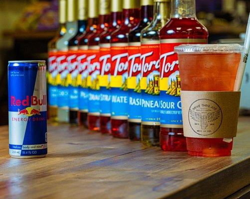 Try Our Red Bull Infusions