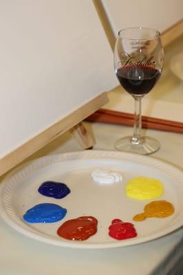 Wine & Paint