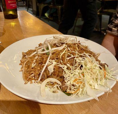 Beef pad Thai