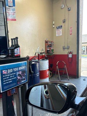 Oil change time!