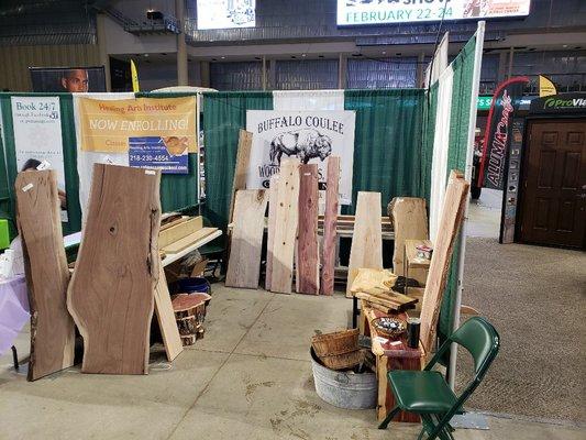 Vendor booth at the 2019 Grand Forks Men's Show