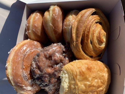 Nothing better than a box of pastries on a Saturday morning :)