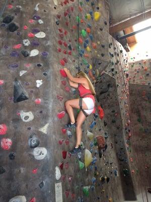 Love indoor rock climbing!!