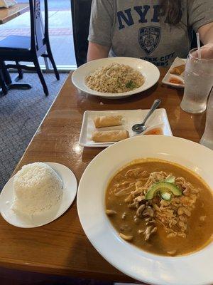 Cheese Rolls Masamun Curry House Fried Rice