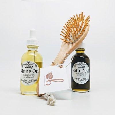 Shine On & Sita Devi Herbal Hair Oil