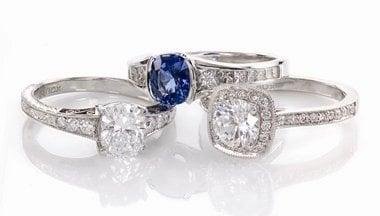 Unique & Exquisitely hand crafted ring designs.