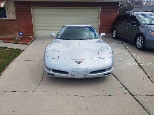 Front of my 99 Vette