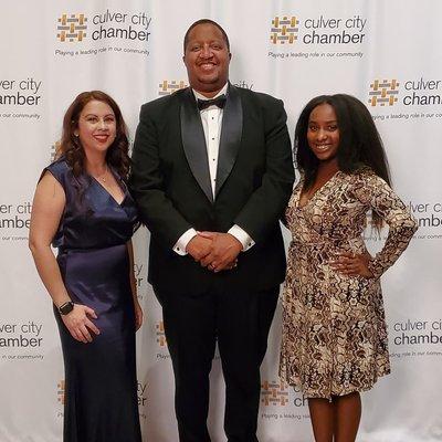 Chamber Staff at the 2020 Installation Gala & Silent Auction