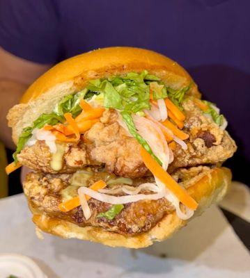 Crispy Fried Chicken Sandwich - photo by AllFunNewYork in Instagram