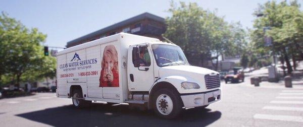 Our water delivery truck