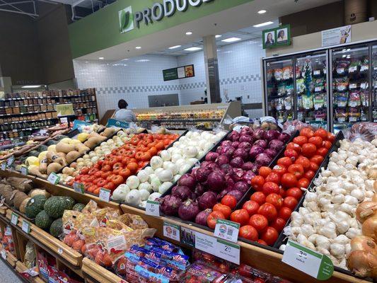 Produce section