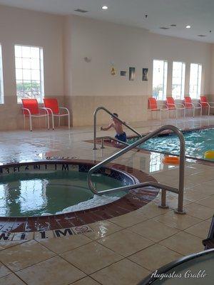 Indoor Pool and Spa!