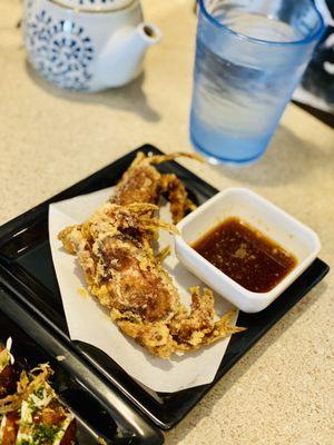 Soft self crab karaage