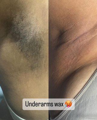 Underarms wax