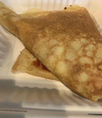 Pizza crepe