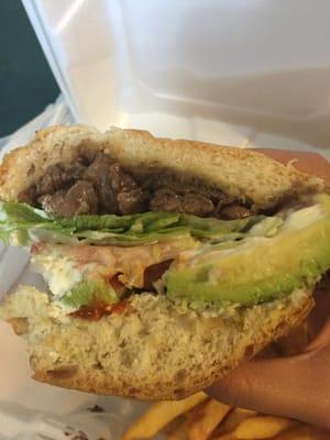 Steak torta