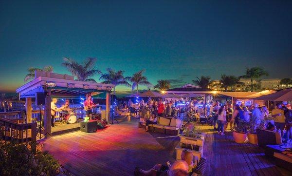 Whether at our open-air stage overlooking the Gulf of Mexico or at our late-night indoor stage, Jimmy B's brings you the area's best live en