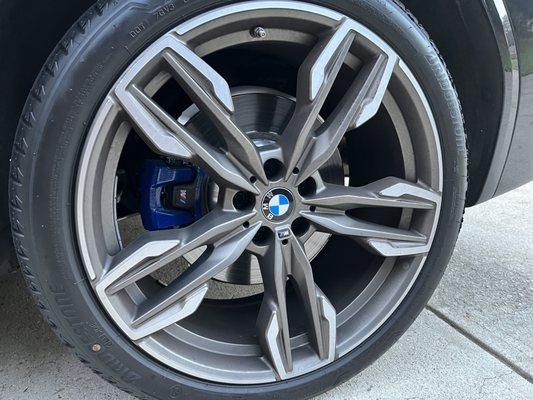 21" BMW M Sport wheels