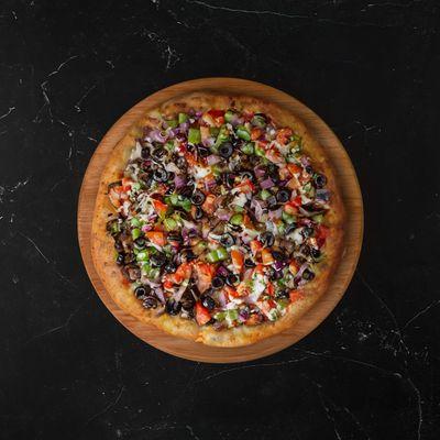 vegetarian special pizza