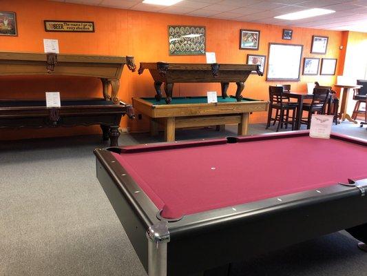 Pool table store