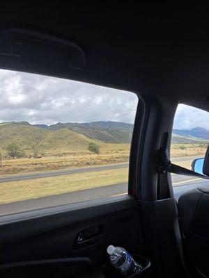 Legal tints on the back driver passenger window. Front was already tinted by manufacturer.