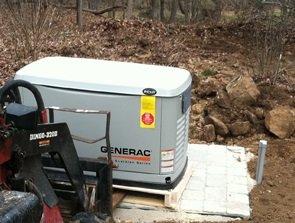 Generators Installed  , when the Utility Company Power is Out , You will have power. Gas or propane powered .