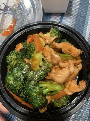 Chicken and Broccoli