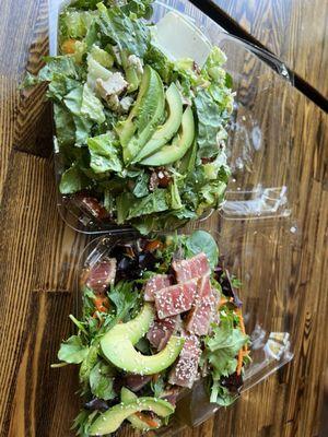 10. Seared Tuna Salad 5. Cobb Salad