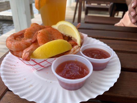 Pound of peel and eat shrimp