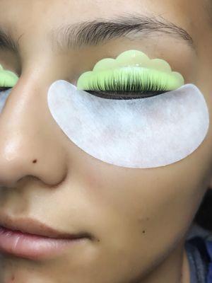 Lash Lift Process