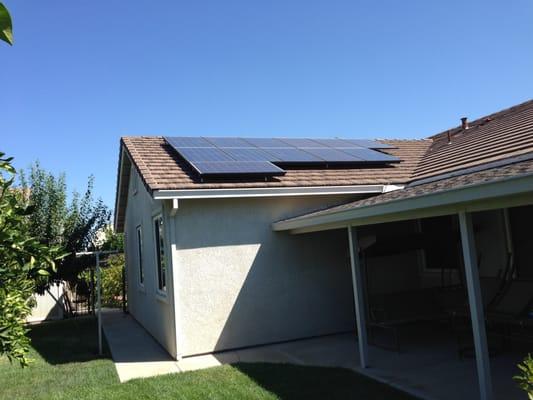 3kw solar installation in Manteca, Ca!