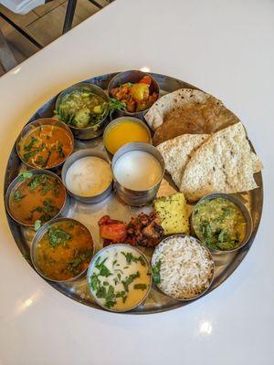 Rajwadi Platinum Thali