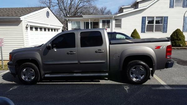 2012 GMC Sierra purchased from Scott Doyle.