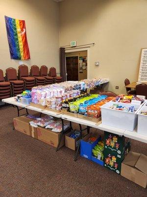 Food Pantry Setup