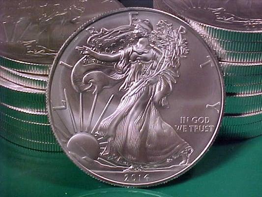 2014 Silver Eagles are here, they make great Gifts.