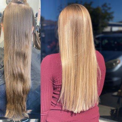 Blonde Balayage Hair