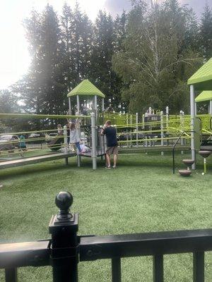 Celebration park playground