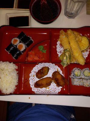 Dinner Bento Box (it already comes with rice, California roll and soup or salad)