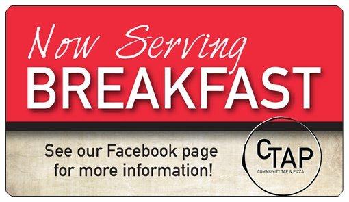 Serving Breakfast and Lunch Specials