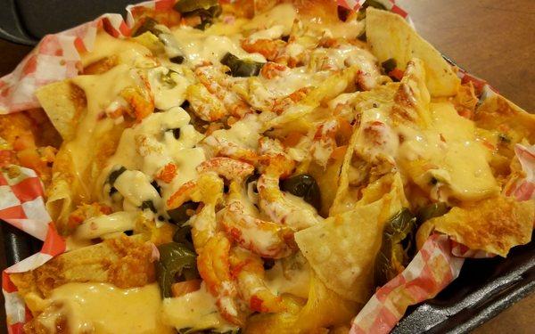 Crawfish nachos