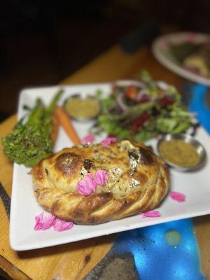 IRISH GOLD MINER'S PASTY PIE  It has edible gold