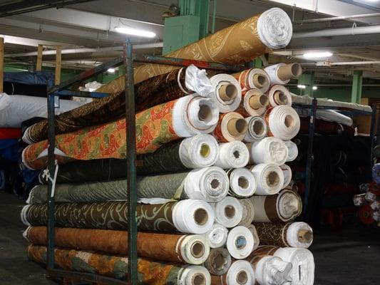 Over a million yards of fabrics.