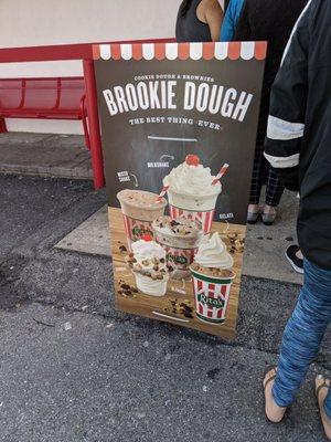 New - Brookie Dough! Brownie + cookie dough