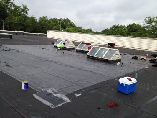 EPDM roof repair